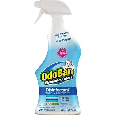 32 Oz. Fresh Linen Multi-purpose Fabric & Air Freshener Disinfectant Spray