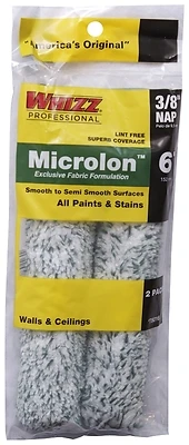6 In. X 3/8 In. Specialty Roller Cover (2-pack) - Lint Free, Mini Core