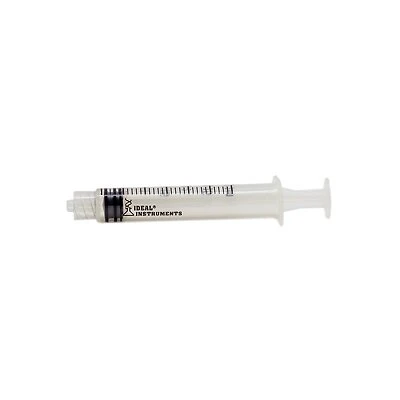 Disposable Syringe with Needle Leur Lock, 3cc 22G x 1, 3-Pk.