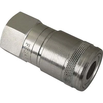 Hydraulic Hose Body Coupling Flat Face, 1/2-In. FNPT