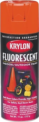 11 Oz. Cerise Pink Fluorescent Spray Paint For Maximum Visibility
