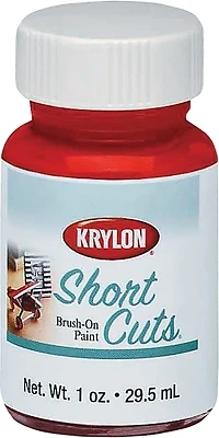 Krylon SCB005 Short Cuts Red Pepper High-Gloss Hobby Paint, 1 Fl. Oz.