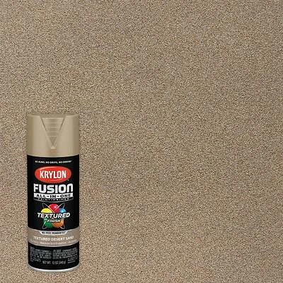 Fusion All-In-One Spray Paint + Primer, Textured Desert Sand, 12-oz.