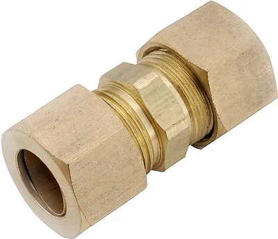 Compression Full Union, Brass, 5/8 In.