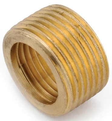 Anderson Metals Lead-Free Brass Face Bushing, 3/4 x 1/2 In.