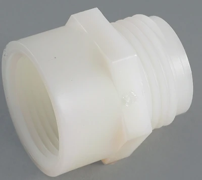 Anderson Metals 53780-1212 Nylon Hose Adapter, 3/4 In. MGH x FGH