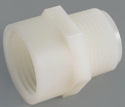 Anderson Metals 53784-1212 Nylon Hose Adapter, 3/4 FGH x 3/4 MPT