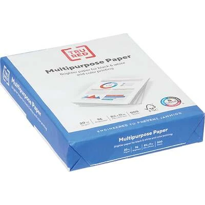 TruRed TR56961 Copier Paper, 20 Lb, 8-1/2 x 11 In., 500 Sheets