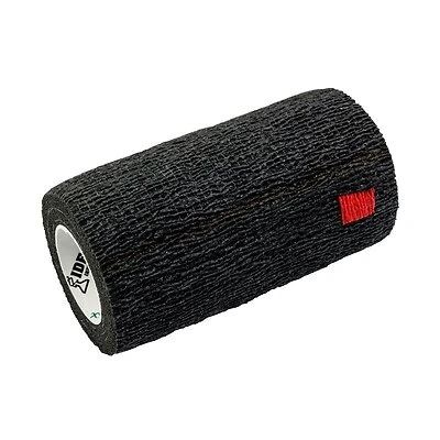 Neogen SyrFlex TA3400BLK-E Cohesive Veterinary Bandage, Black, 4 In. x 5 Yds.