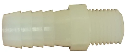 Anderson Metals 53701-0804 Nylon Hose Barb, 1/2 In. ID x 1/4 In. MPT