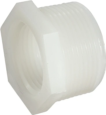 Anderson Metals Nylon Pipe Hex Bushing, 3/8 x 1/4 in.