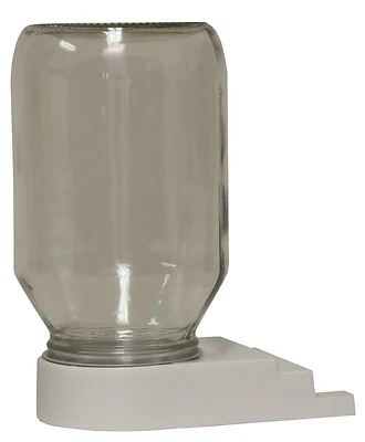 Harvest Lane Honey FEEDBBG-102 Entrance Bee Feeder With Jar, 1-Qt.