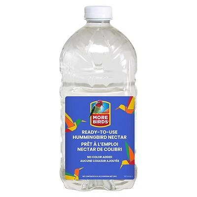 Perky Pet MB707 More Birds Hummingbird Nectar, Clear, 64 oz Ready-to-Use