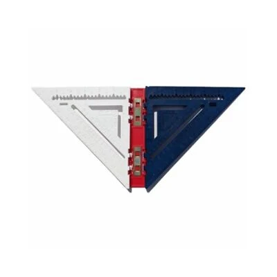 Double-Sided Carpenter Square, Red, White & Blue