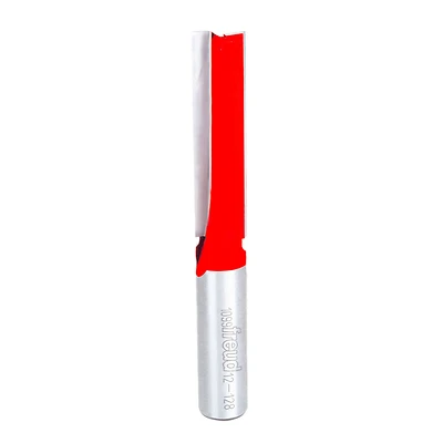 Freud 1/2 In. Diameter X 1/2 In. Shank X 4-1/8 In. Length Carbide Double Flute Straight Router Bit