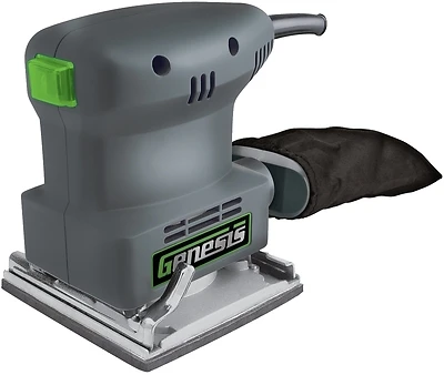 1.3 Amp 1/4 Sheet Palm Sander With Dust Collection And Sandpaper Assortment