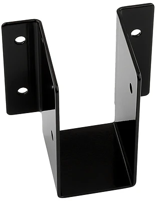 Decorative Joist Hanger, Black, 3-3/16 x 3-5/16 x 2 In.