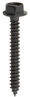 Hex Head Screw, Black, #10 x 1-1/2 In.