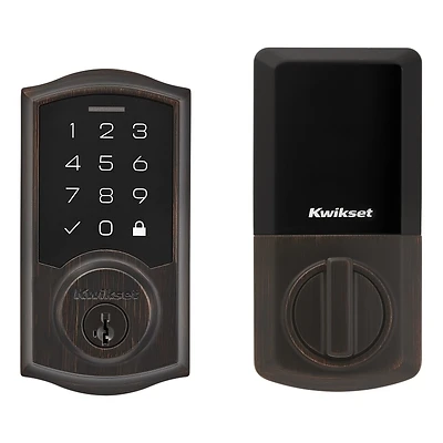 Smart Code Electronic Deadbolt, Venetian Bronze, 16 Codes