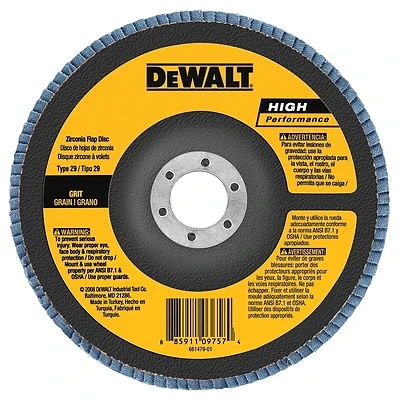 Hp Flap Disc, Type 29, 6 In.