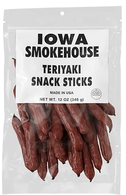 Snack Sticks, Teriyaki, 12-oz.