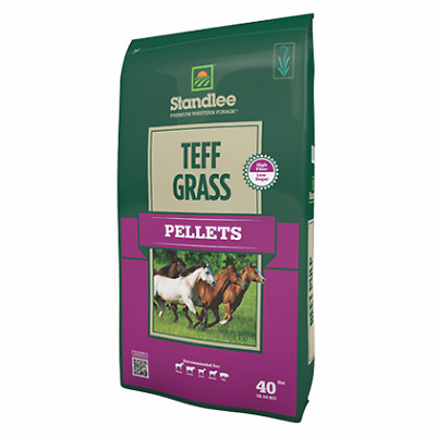 Premium Teff Grass Pellets, 40-Lbs.