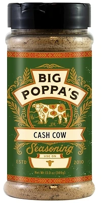 Big Poppa's BP00211-C Cash Cow Seasoning, Beef Rub, 13 Oz