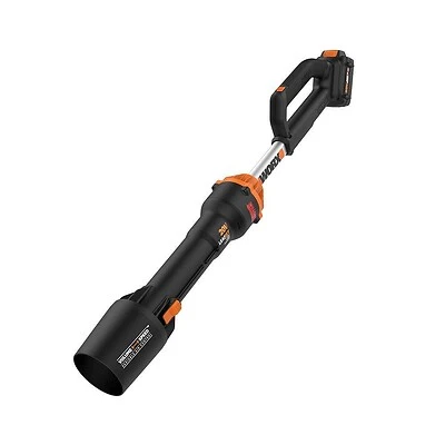 LeafJet Cordless Leaf Blower, Sonic Turbine Fan, 410 CFM, 20-Volt Battery