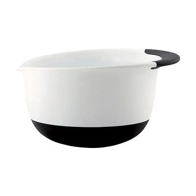 4 Quart Batter Mixing Bowl With Lid - Non-slip, Engraved Measurements