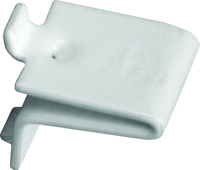 Shelf Support Clip, White