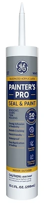 Painters Pro Sealant, White, 10 Oz. Cartridge For Indoor/outdoor Use