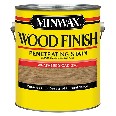 Wood Finish, Weathered Oak, 1-Gallon