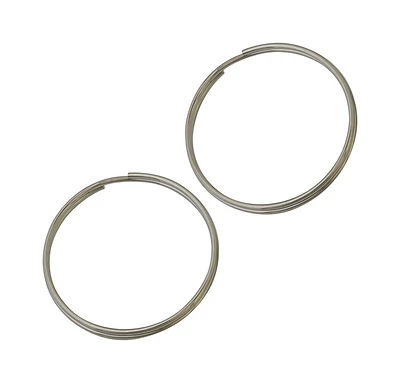 Split Key Ring, 3 In., 25-Pk.