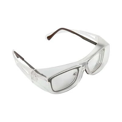 118677 Fit Over Shooting & Safety Glasses Clear, Pack of 4