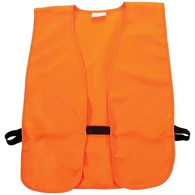 Allen 15752 Safety Vest, Blaze Orange, 38-48 In Chest