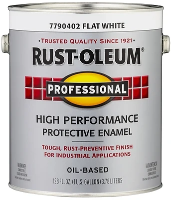 Professional Enamel, Flat White, 1-Gallon