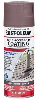 Roof Accessory Coating, 12-oz. Spray, Espresso