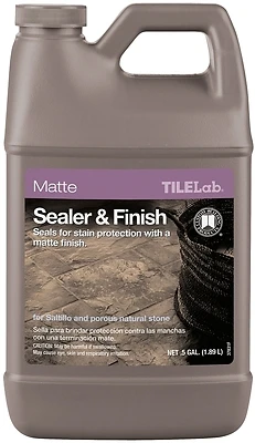 Custom Building Products TileLab Tile & Stone Sealer, Matte, 1/2 Gal.