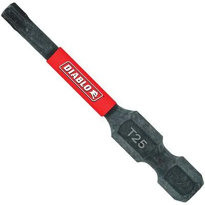 T25 Torx 2 In. Power Impact Screwdriver Bit (15-pack) Dt252p15
