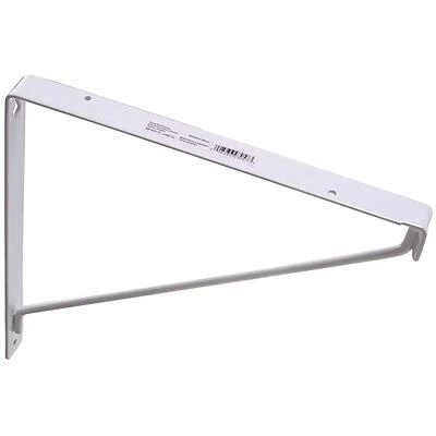 852172 11 x 11 in. Closet Shelf Bracket, White