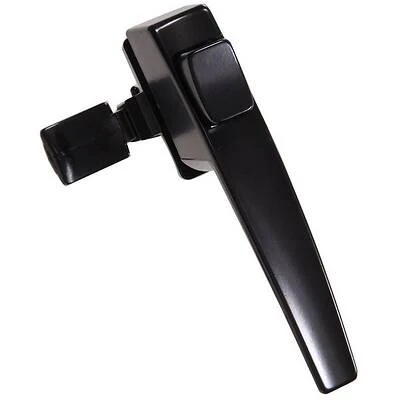 852065 Black Screen & Storm Door Push Button Latch With No Tie Downs