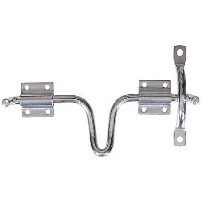 Zinc Plated Door And Gate Latch With Sliding Bolt, Model 851924