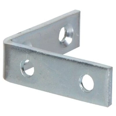 1 X 1/2" Zinc Plated Corner Brace Mending Plates - Hillman Model 851115