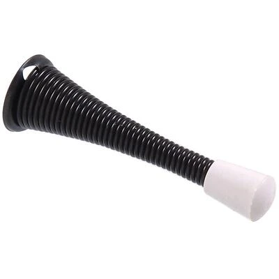 Door Stops: The Hillman Group Door Stops 3 in. Oil-Rubbed Bronze Broad Base Spring Door Stop (5-Pack) 852349