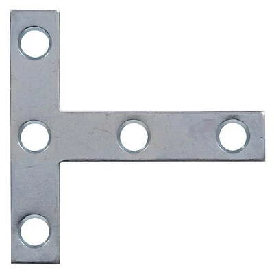 5 X 5 Inch Zinc Plated T-plate For Structural Support And Reinforcement