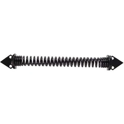 851368 12 Inch Self Closing Gate Spring In Black Finish