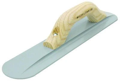Magnesium Rounded Float 16 In. X 3-1/8 In. With Wood Handle