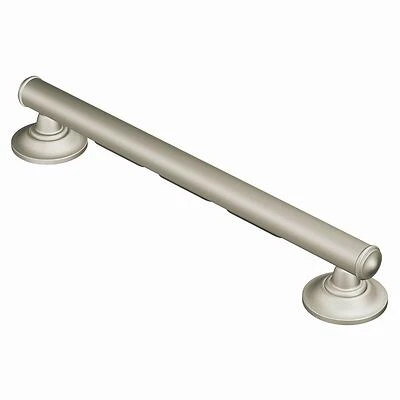 Home Care Grab Bar, Brushed Nickel, 24 In.