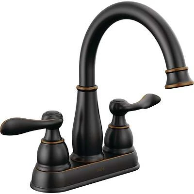 Windemere 2-Handle Lavatory Faucet, Centerset, Bronze
