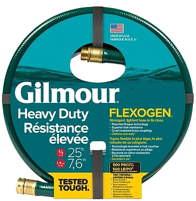 Flexogen Hose, 8-Ply, 3/4-In. x 25-Ft.